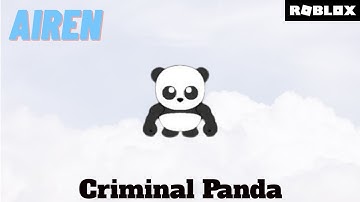 Criminal Panda Find the Pandas Roblox
