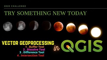 Vector geoprocessing tools in QGIS # Lesson 13 of 29