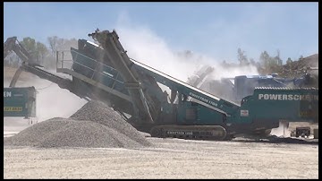 Powerscreen Crushing & Screening spread