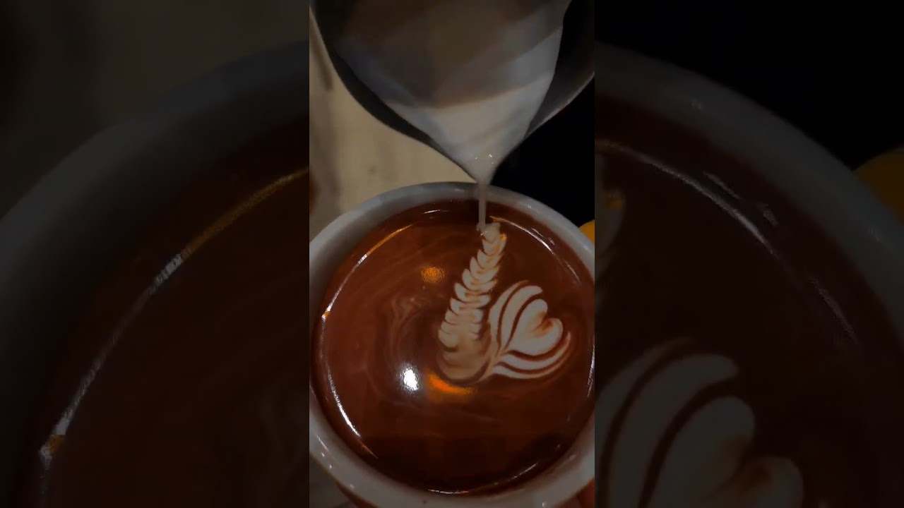 SeaHorse Latte Art #10 #barista #coffee #baristalife