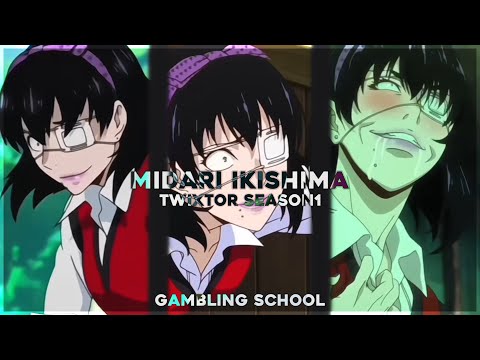 Midari Ikishima - Free Twixtor clip | Gambling school • season 1 all scenes