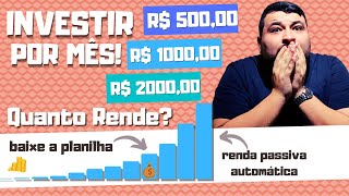 Investi R500 R1000 R2000 Por Mês E Olha O Resultado Cdb 100% Cdi Renda Fixa Quanto Rende?