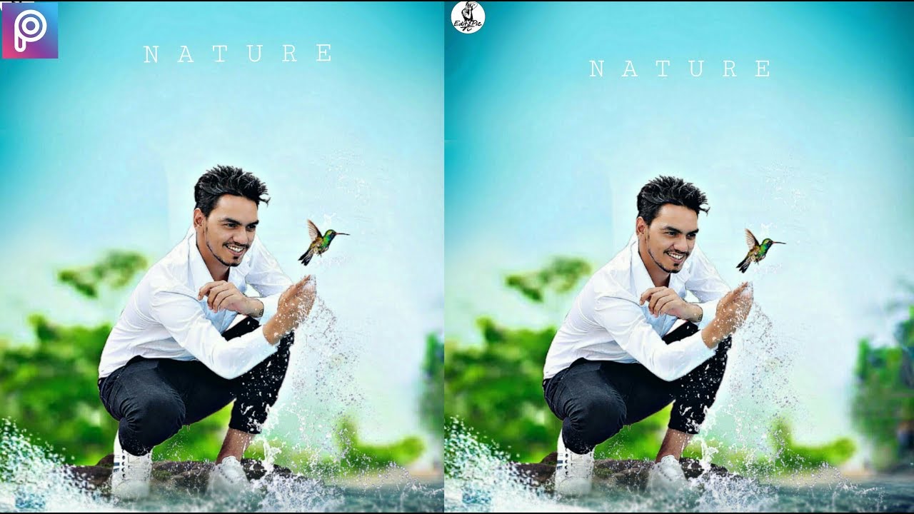 JB - Awesome Nature Pic Editing ||Picsart Photo Editing Tutorial 2K18