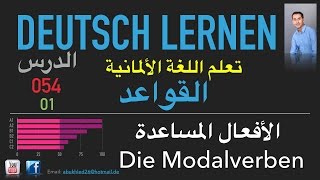 تعليم اللغة الألمانية - الدرس 054 الأفعال المساعدة 01