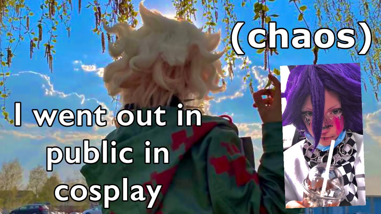 I went out in public in cosplay | Nagito & Kokichi