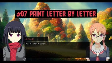 Create a Visual Novel from Scratch in Unreal Engine 5 - #07 - Print Letter by Letter