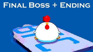 Bomb Chicken - Final Boss and Ending (100% Walkthrough / No Commentary)