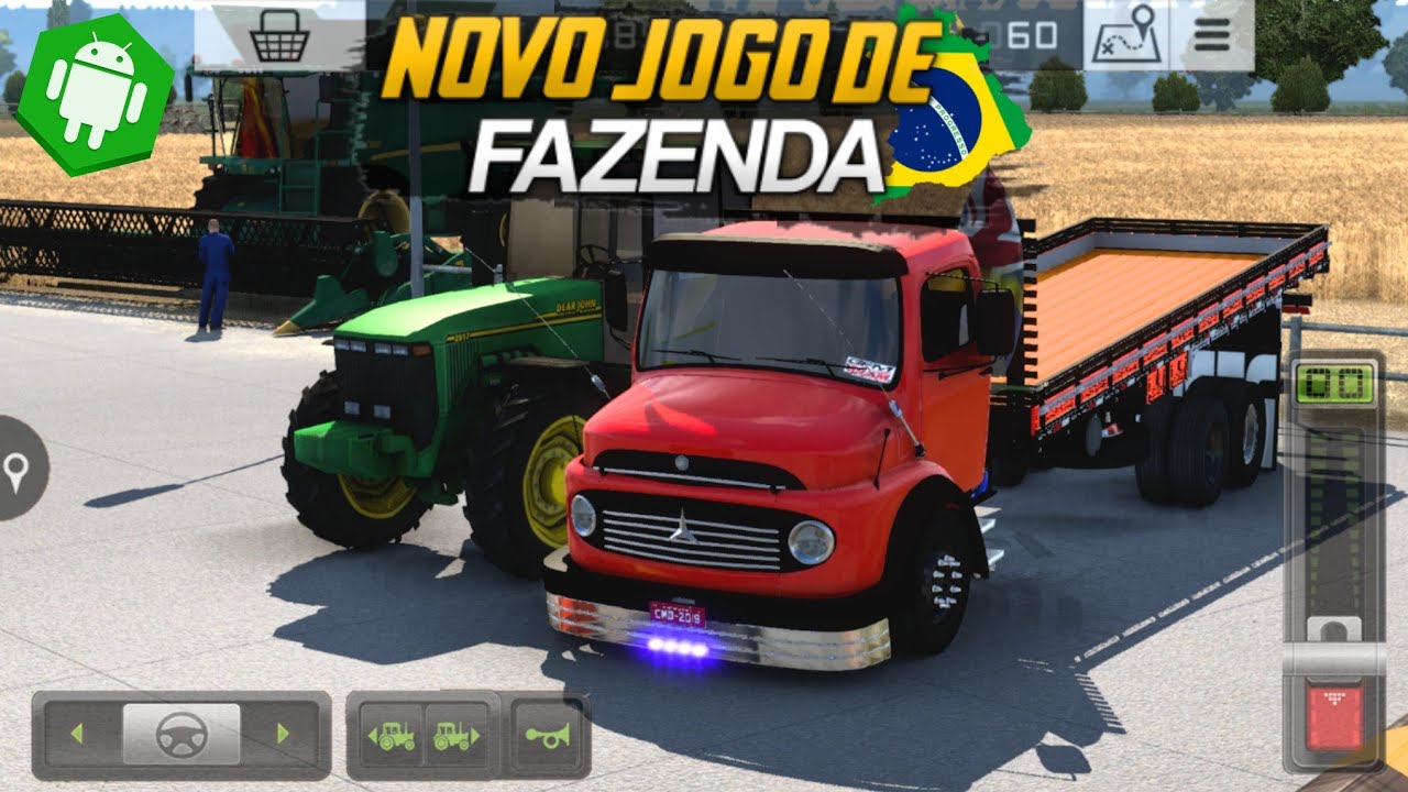 Novo jogo de Fazenda Brasileiro para Android Realístico (Muito Top!) 