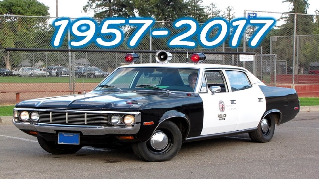Greatest American Police Cars Throughout Auto History Youtube
