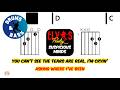 Elvis Presley - Suspicious Minds • Bass &amp; Drums | Scrolling Guitar Chords &amp; Lyrics