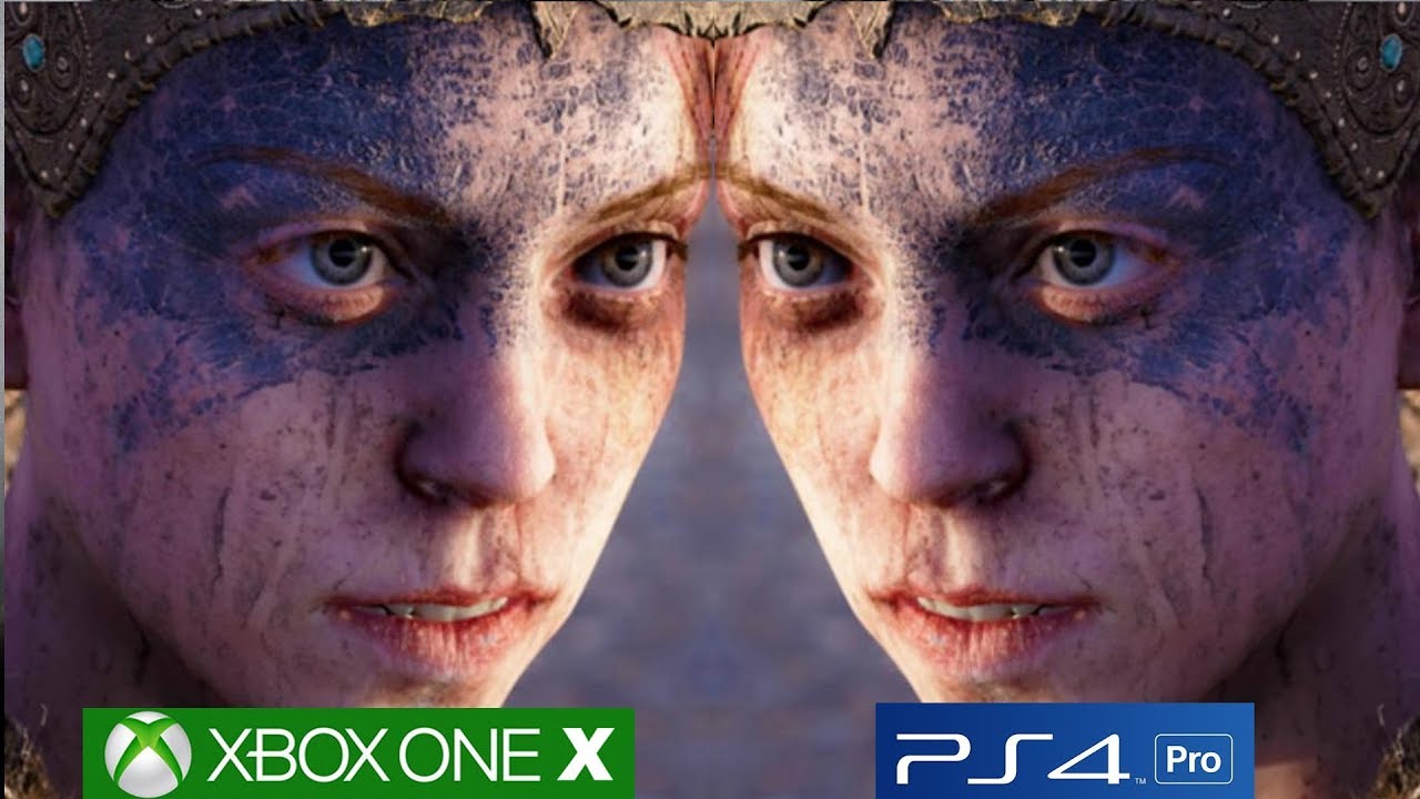 Hellblade: Senua's Sacrifice' Looks Good (For Different Reasons) On Both  The Xbox One X And PS4 Pro