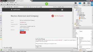Create a Delete Operation - OutSystems Platform Training