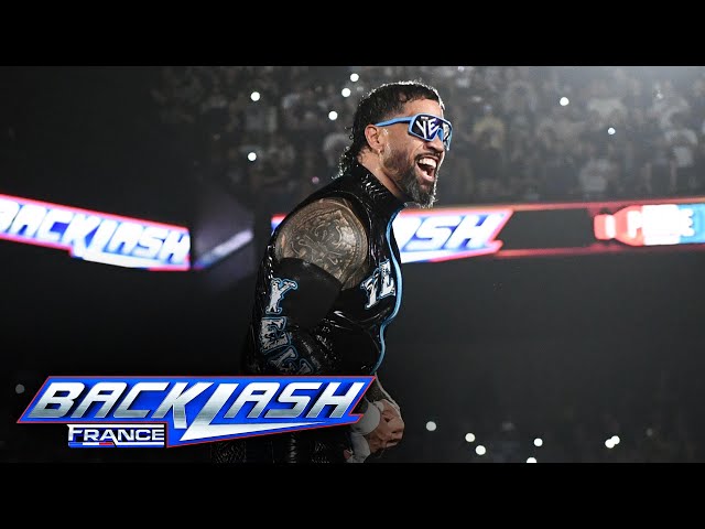 Jey Uso sends Lyon crowd into a frenzy with entrance: WWE Backlash France highlights, May 4, 2024 class=