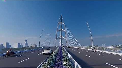 🔥🔥HOT🔥🔥 Phối cảnh cầu Nguyễn Trãi, dự kiến khởi công năm 2023