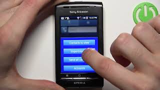 How to Copy Contacts on SONY Ericsson E15i screenshot 5
