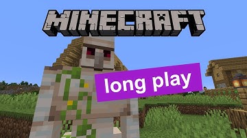 Minecraft Long Play First Survival Days Mineshaft Relaxing [no commentary] Part 6