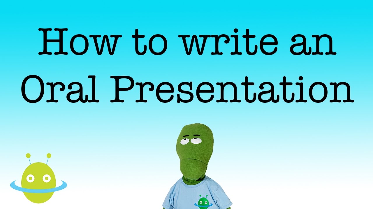 how to do an english oral presentation