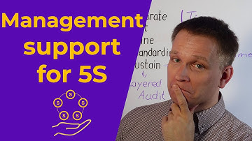 Management support for 5S