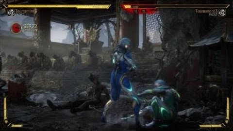 MK11 Frost "Core Overload" (amp) remains vs throw escape (reset)
