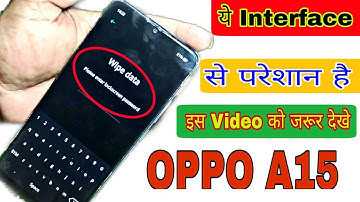 Oppo A15 Ka Lock Kaise Tode | Oppo A15 Password Unlock Without Pc Factory Reset All Type Lock Remove