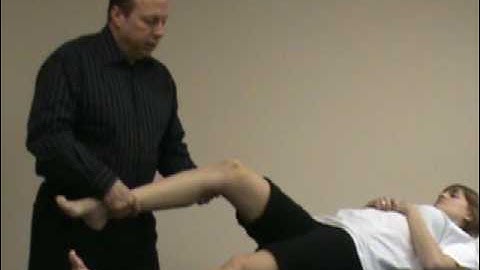 Reverse Pivot Shift Test