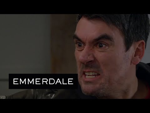 Emmerdale - Debbie Slaps a Stunned Cain