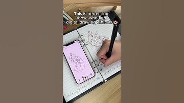 This notebook is perfect for those find digital drawing difficult #newyes #syncpen #notebook
