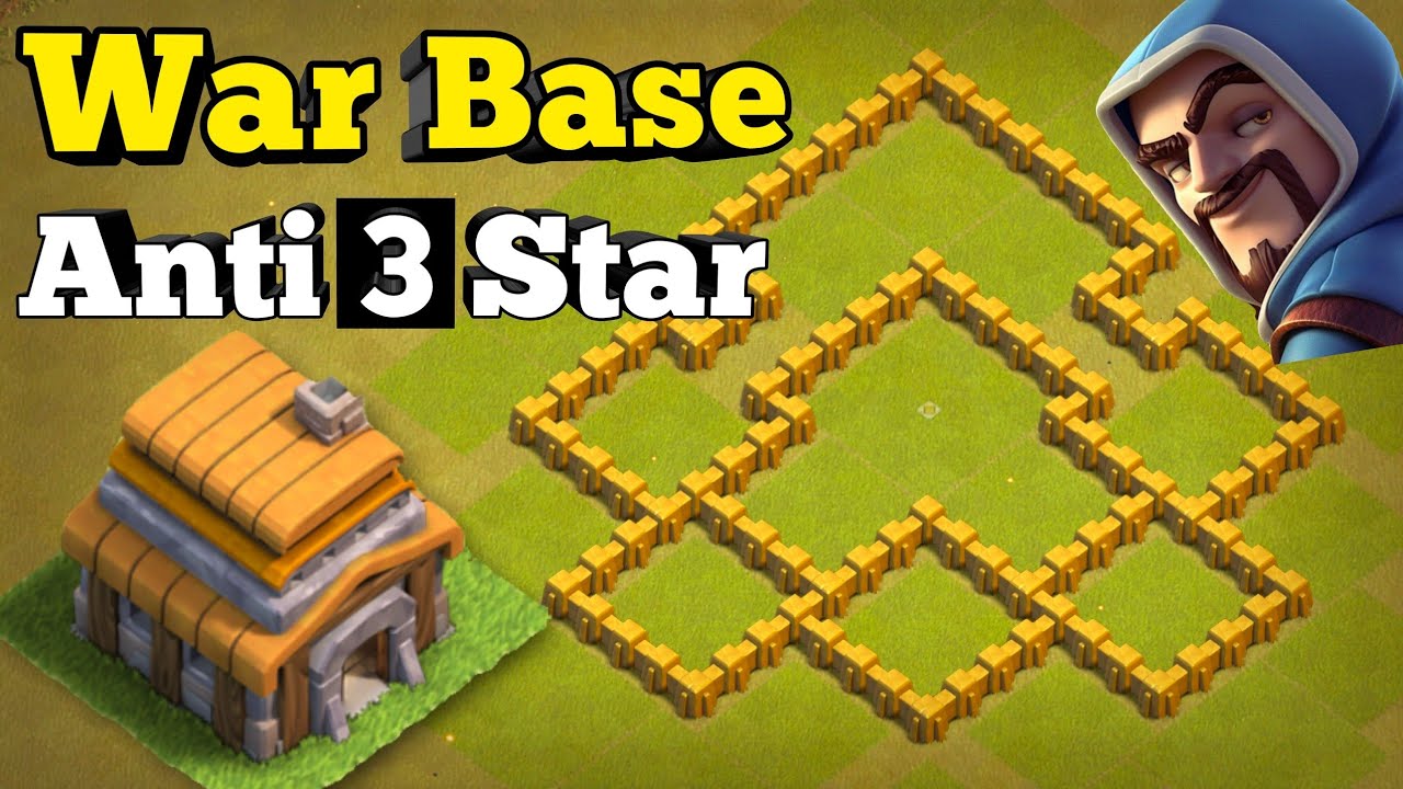 Anti 3 Star Th5 War Base Town Hall 5 War Base Copy Link Th5 War
