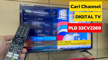 Cara Cari Channel TV Digital di POLYTRON PLD 32CV2269