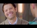 Misha collins funny bloopers vs real life