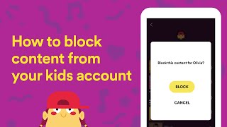 Spotify Kids parental controls screenshot 1