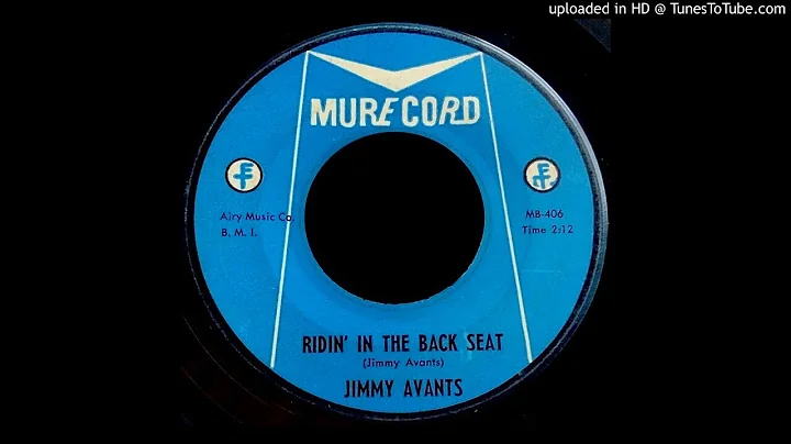 Jimmy Avants - Ridin' In The Back Seat - Murecord 45
