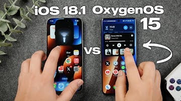 OxygenOS 15 vs iOS 18.1 - Does Android Finally Have Smoother Animations Than iPhone?