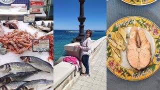 Закупка продуктов в супермаркете Италии. ГОТОВЛЮ РЫБУ: соленая скумбрия и стейк из красной рыбы. Закупка продуктов в супермаркете Италии. ГОТОВЛЮ РЫБУ: соленая скумбрия и стейк из красной рыбы.
