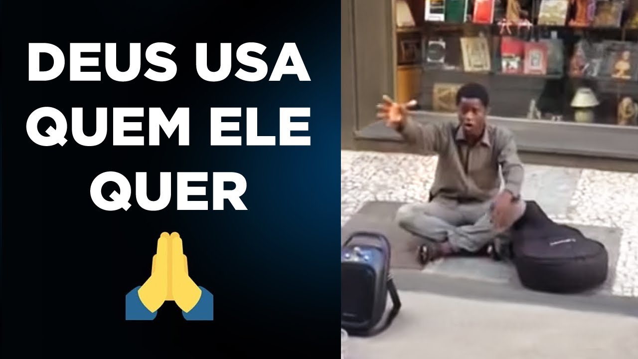 DEUS USA QUEM VOCÊ MENOS ESPERA – VEJA O QUE ESTE HOMEM FEZ! (Emocionante)