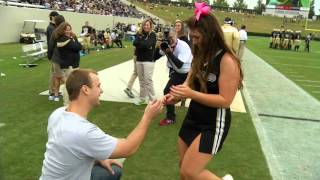 Special Surprise Engagement at Wofford Football
