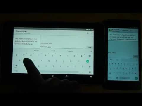 Import Android code sample of BluetoothChat to Android Studio