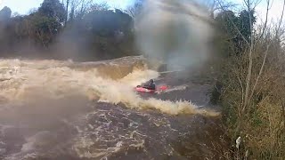 Six mile water in flood!