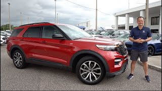 Is the NEW 2022 Ford Explorer ST-Line a better SUV to buy that a Palisade XRT?