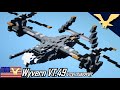 [Minecraft軍事部]ヘリだ！固定翼機だ！いやVTOLだ！！　アメリバー合衆国軍「ワイバーンVT.49　VTOL重輸送機 + ガンシップ」紹介