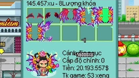 Avatar 2D- Nâng Cấp Cánh Địa Ngục