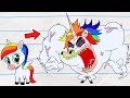 Full Moon Unicorn Werewolf! | Boy &amp; Dragon | Cartoons for Kids | WildBrain Zoo