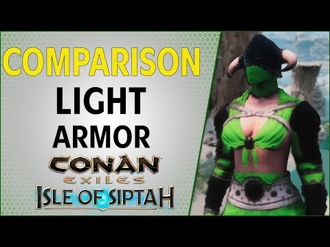 Light Armor Comparison | Conan Exiles 2021