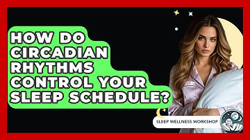How Do Circadian Rhythms Control Your Sleep Schedule? - Sleep Wellness Workshop