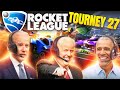 US Presidents Play Rocket League Tourney 27