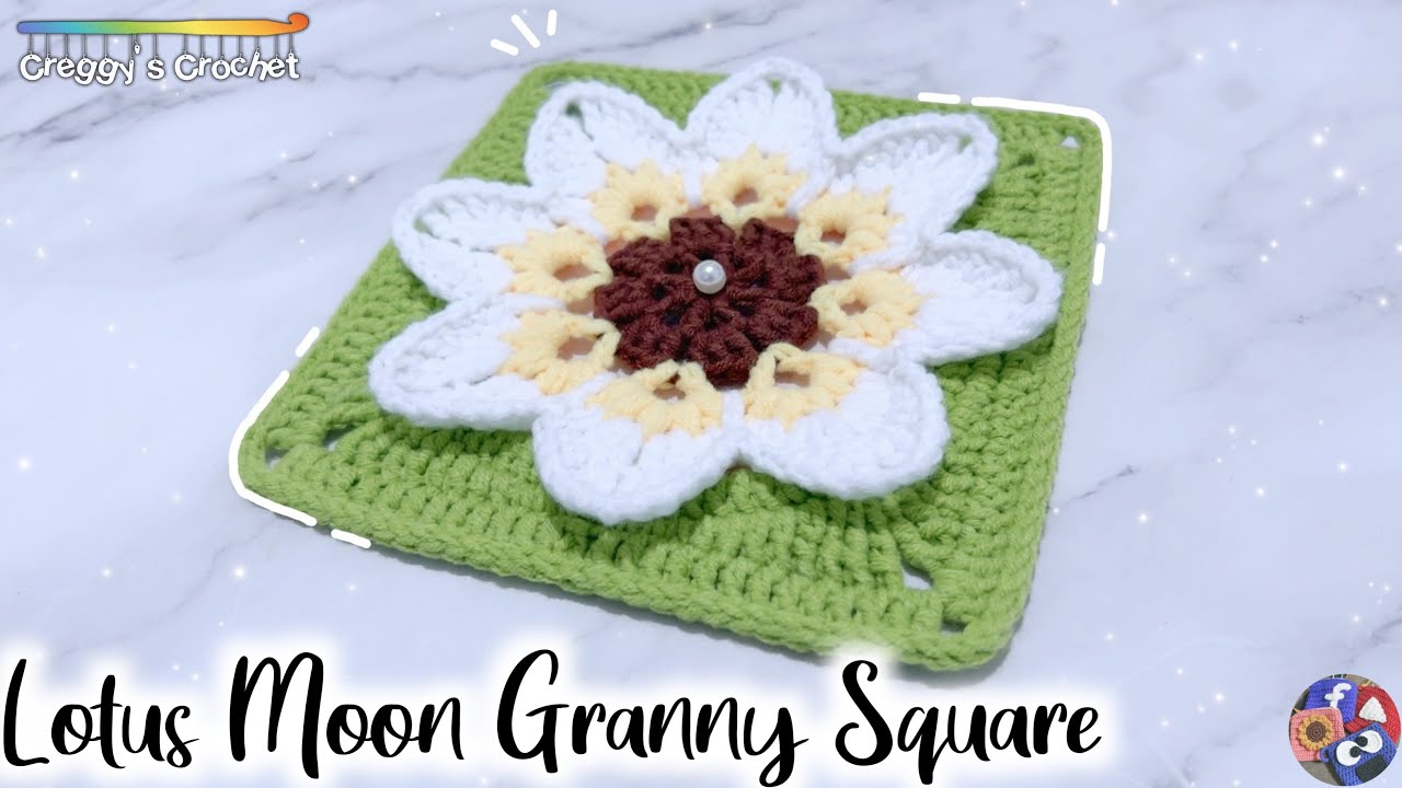 Moonshine Granny Square pattern - Free Crochet Pattern - Truly Crochet