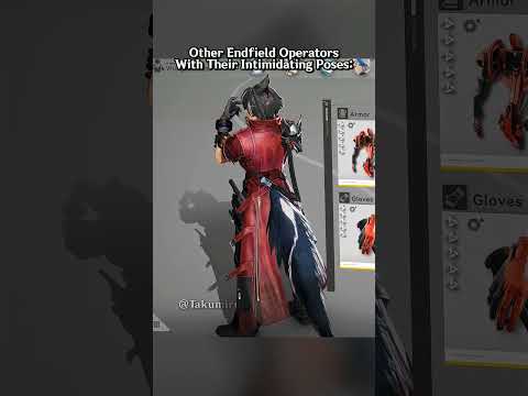 Every Arknights Endfield Operator's Pose Looks Intimidating Except...