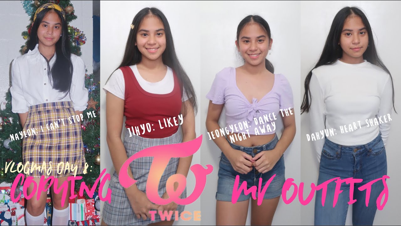 Copying Twice Mv Outfits Vlogmas Day 8 Youtube