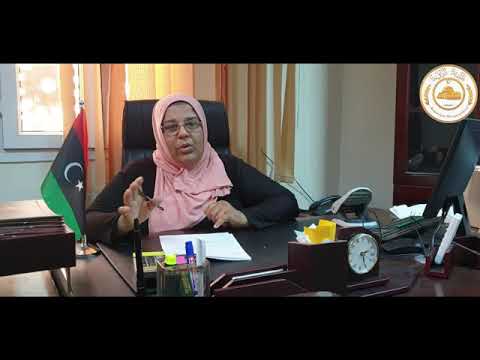 متابعة المكتب الاعلامي ببلدية الزاوية لعمل لجنة إستقبال النازحين
