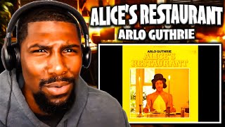 GREAT STORYTELLING!! | Alice's Restaurant - Arlo Guthrie (Reaction)